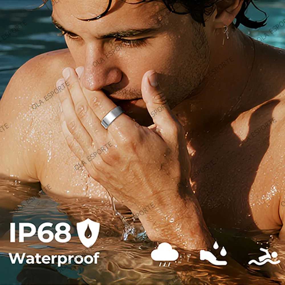 New Technology Smart Ring for Men Women GPS Tracker Waterproof Health Monitor Smart Couple Ring Gifts TikTok Control Taking Photos W250819