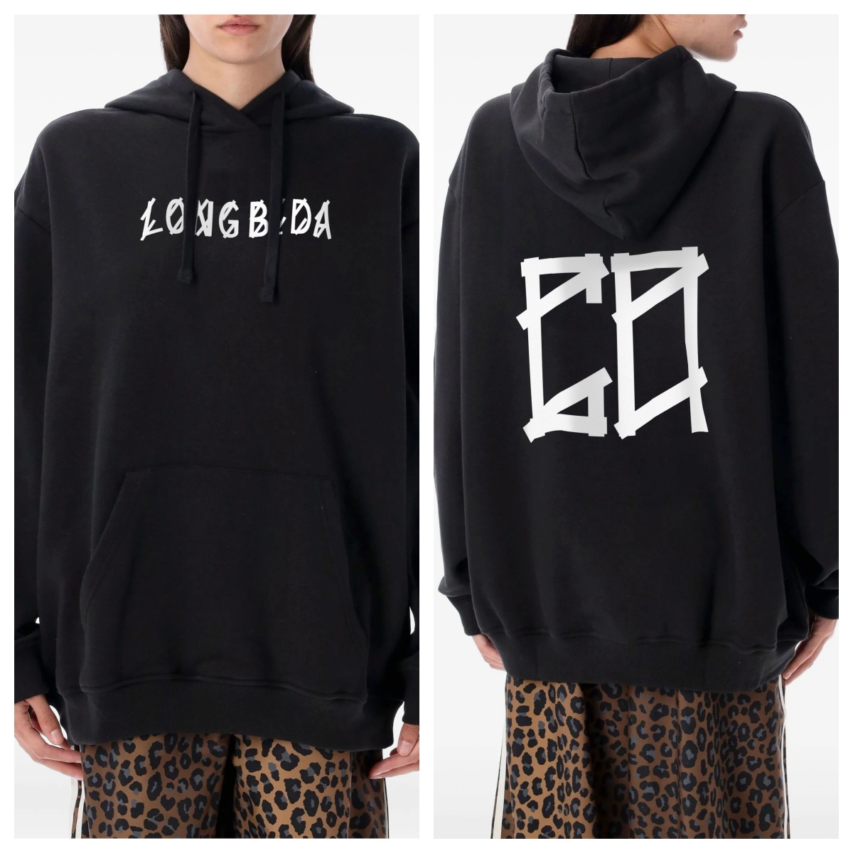 Men's Designer Hoodies Unisex Cotton Printed Urban Fashion Crew Neck Streetwear Tee Hoodie