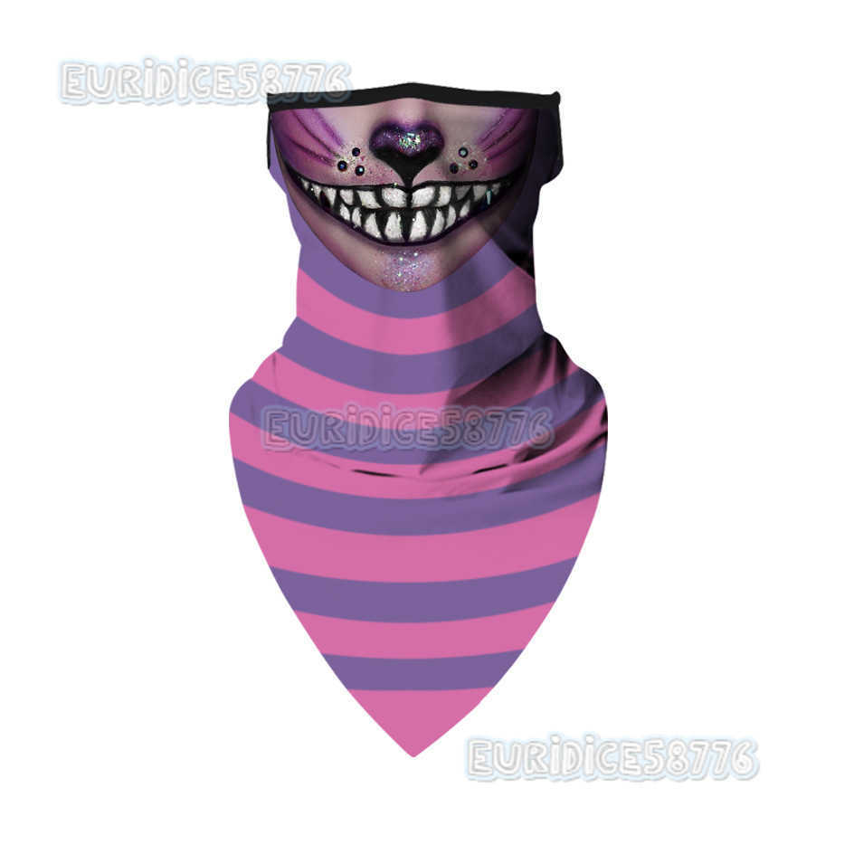 Outdoor Cycling Mesh Cooling Outdoor Cycling Insect-proof Mask Multi-functional Triangle Scarf Good Elasticity Mask H250819 18VI