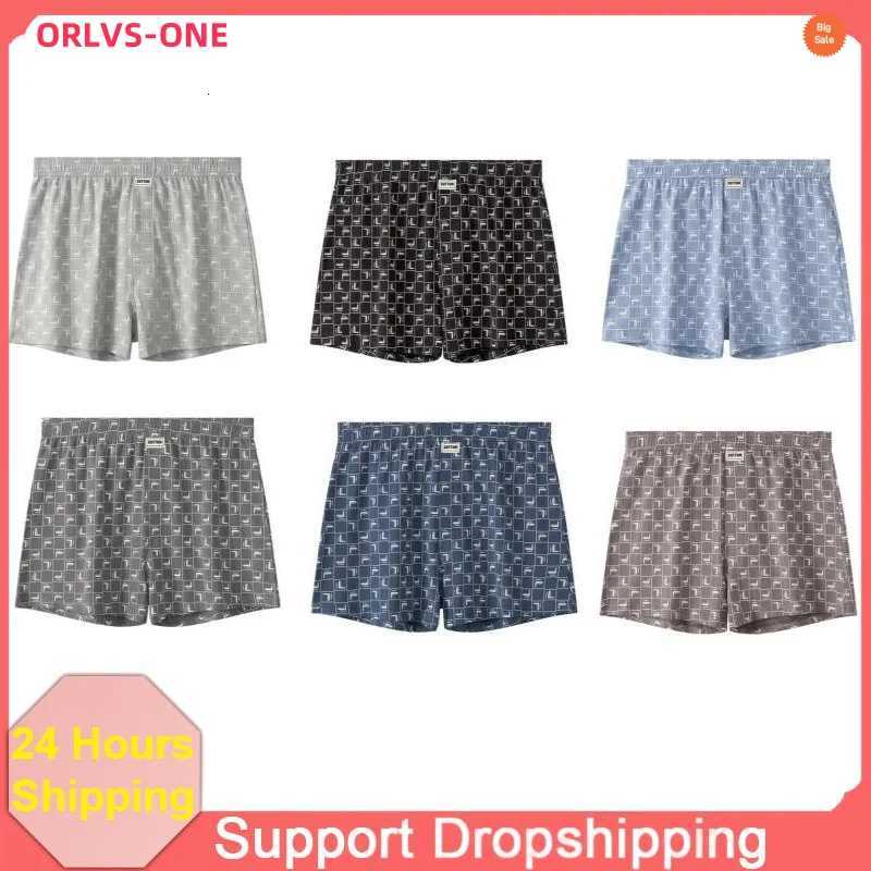 Mens Aro Pants Underwear Fashion Plaid Boxers Cotton Loose Thin Breathable Pants U Convex Pouch Home Pajamas Underpants JLB6369 W250819
