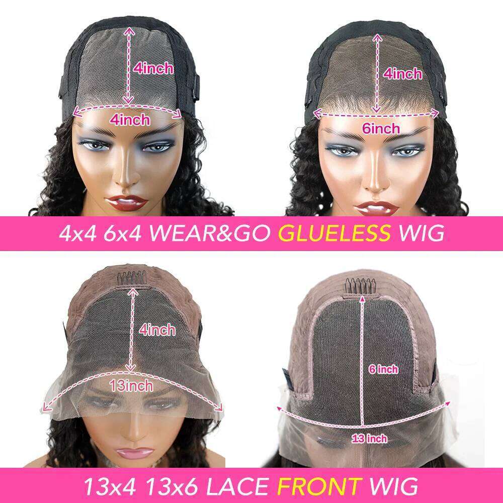 Straight Front 13X6 Frontal Wig 100% Human Hair Glueless 6X4 HD Lace Closure Wigs Sale