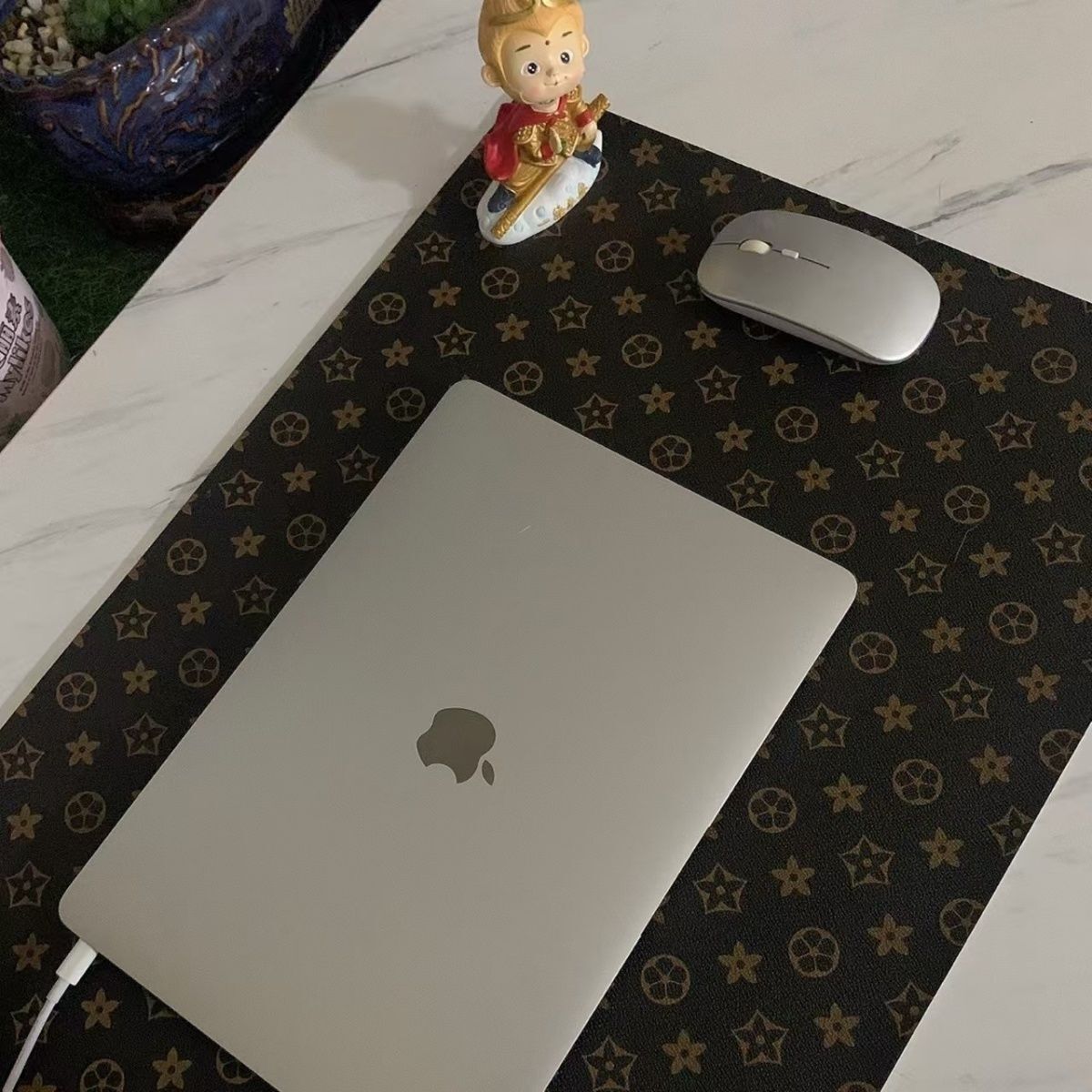 Leather Waterproof Oilproof Laptop Desk Extra Large Mouse Pad Coffee Dining Table Desktop Mat