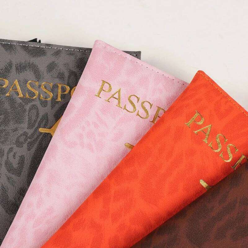 2025 Travel Cover Case for Women Men PU Leather Card Ticket Passport Covers Holder Protective Accessories Wallet