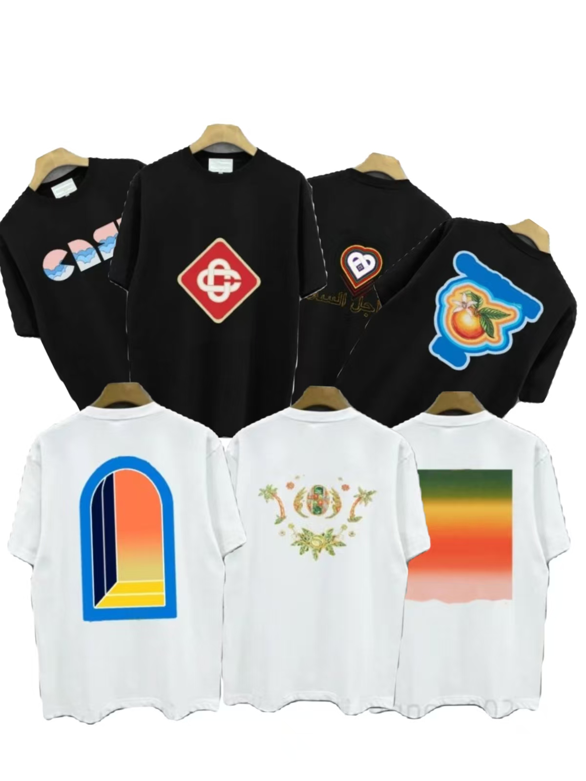 2025 tees designer t shirts mens tees designer womans clothes high quality clothing designer cotton short sleeve casual loose crew neck women designer FH