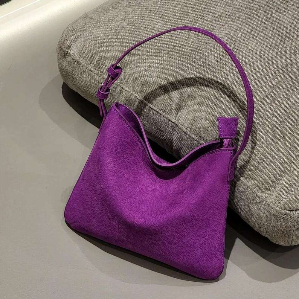 Designer Bag Tote Bag Shoulder Bag Suede Small Genuine Leather Women Top Layer Cowhide Matte Texture Tote Casual Crossbody Bag For Women