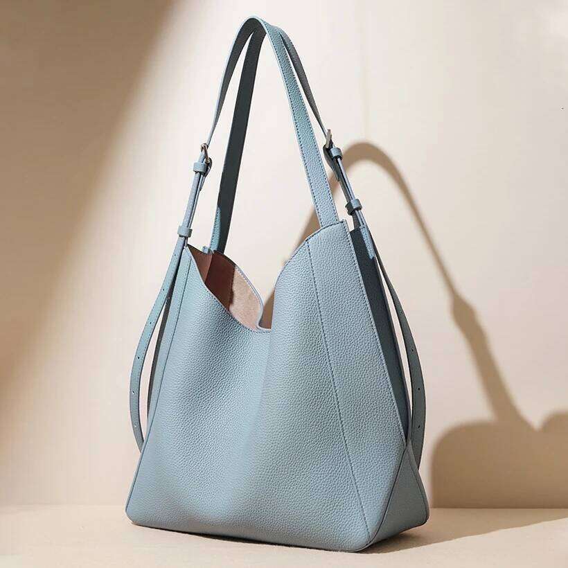 AVRO S MODA Trend Brand Fashion Women S Shoulder Genuine Leather Bucket Bags Tote Crossbody Ladies Design Elegant Bag