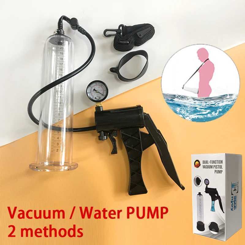 Water Pump Penis Vacuum Masturbator Male Water Pump Peniana Sexshop Pumps Sex Toy for Men Underwear Men Extender 18XJ250819