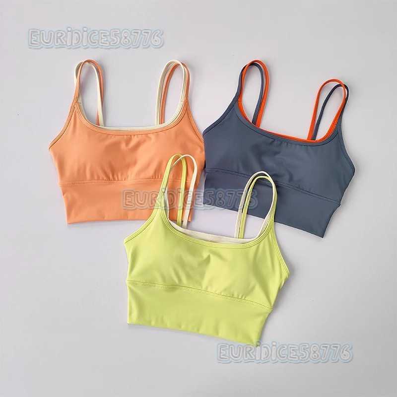 Hot Selling Sports Bra for Women Bare Sensation Beautiful Back Anti-sagging Fitness Sports Bra Shockproof Running Yoga Vest H250819