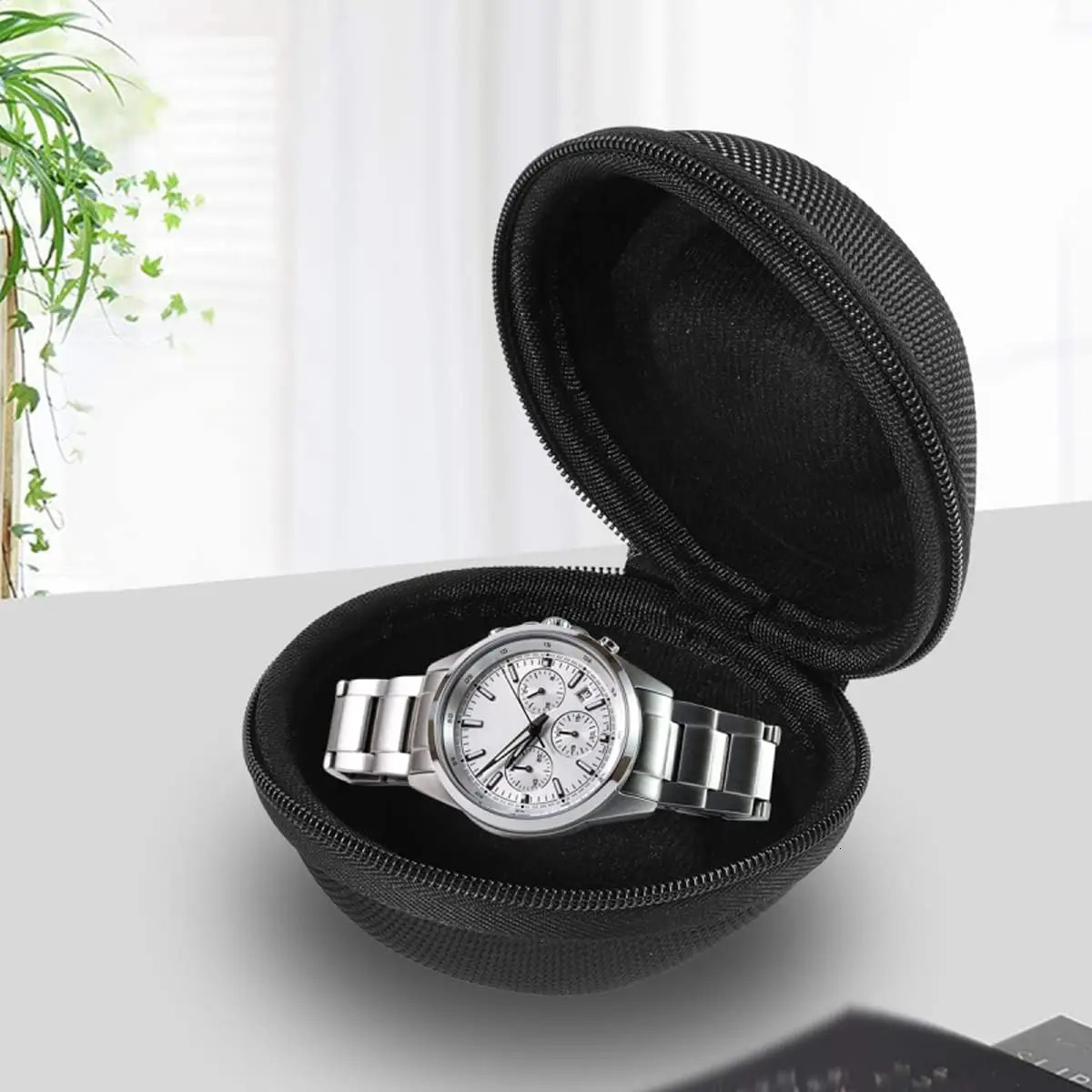 Portable Watch Storage Box Travel for Case Storage Bag for Smartwatch Wristwatch Holder WaterProof Unique Zippered Jewelry Box 250819