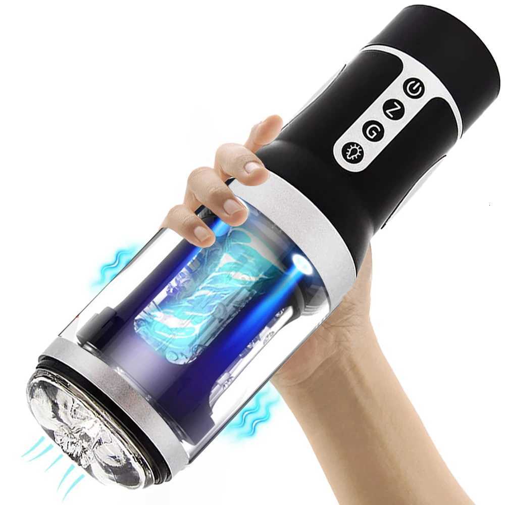 Penis Enlargement Automatic Extender Penis Pump Sex Tool for Men Sex Toys Penis Enlarger Pump Vacuum Suction Cock MasturbationXJ250819