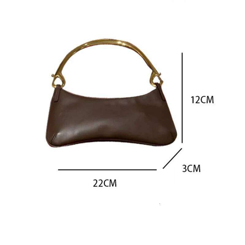 Spicy Girl Design Underarm Bags For Women High Quality Metal Handle Ladies Shoulder Handbag New Fashion Women S Bag