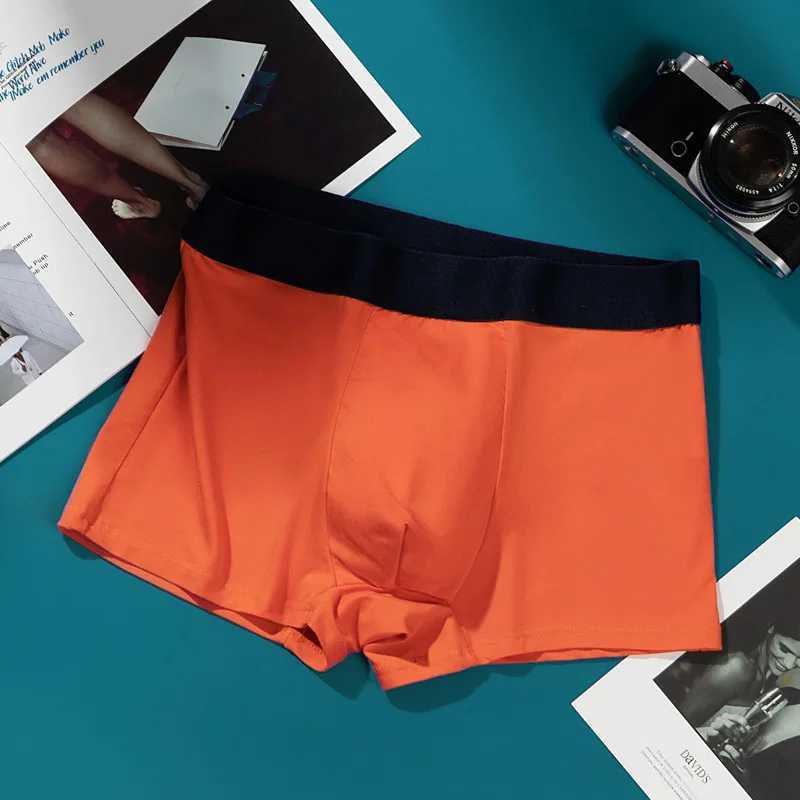 Men Boxer Mens Underwear Breathable Sexy Male Boxer Solid Underpants Comfortable Underwear Mens Boxers Hot L-3XL W250819