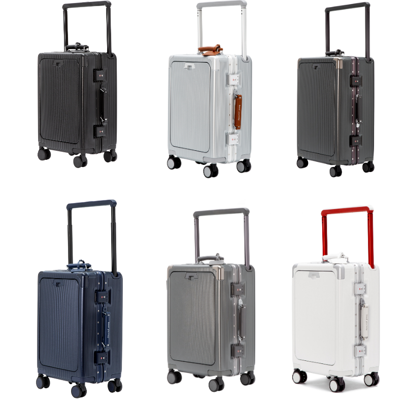 Large Capacity Cross Border Travel Suitcase - Durable Luggage With Universal Wheels & Pull Rod