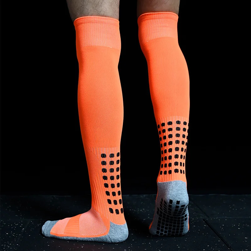Long Football Socks Silicone Suction Cup Grip Anti Slip Soccer Sports Men Women Baseball Rugby 250815