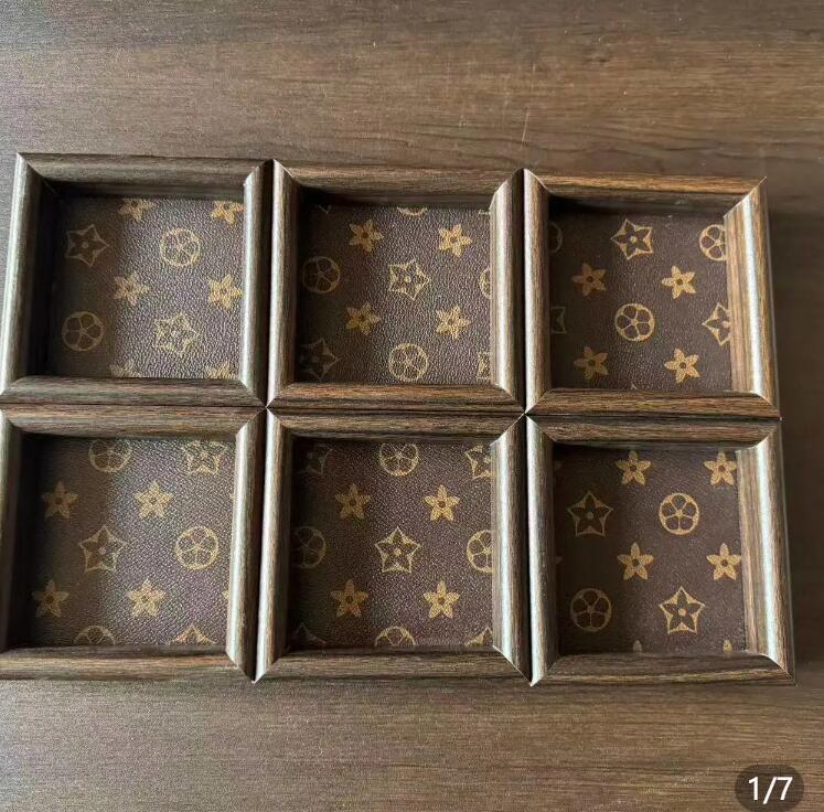 Rectangular Desktop Jewelry Display Key Entryway Storage Box Light Leather Chinese Tea Tray Household ddmythur