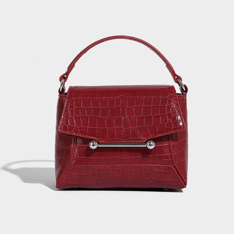 2025 Summer New Fashion Versatile Flap Handbag Niche High-End Feel Single Shoulder Crossbody Small Square Bag