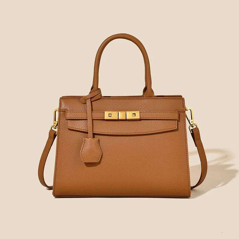 Elegant Popular Ladies Leather Shoulder Handbag Crossbody Messenger Bag By Brand Designer