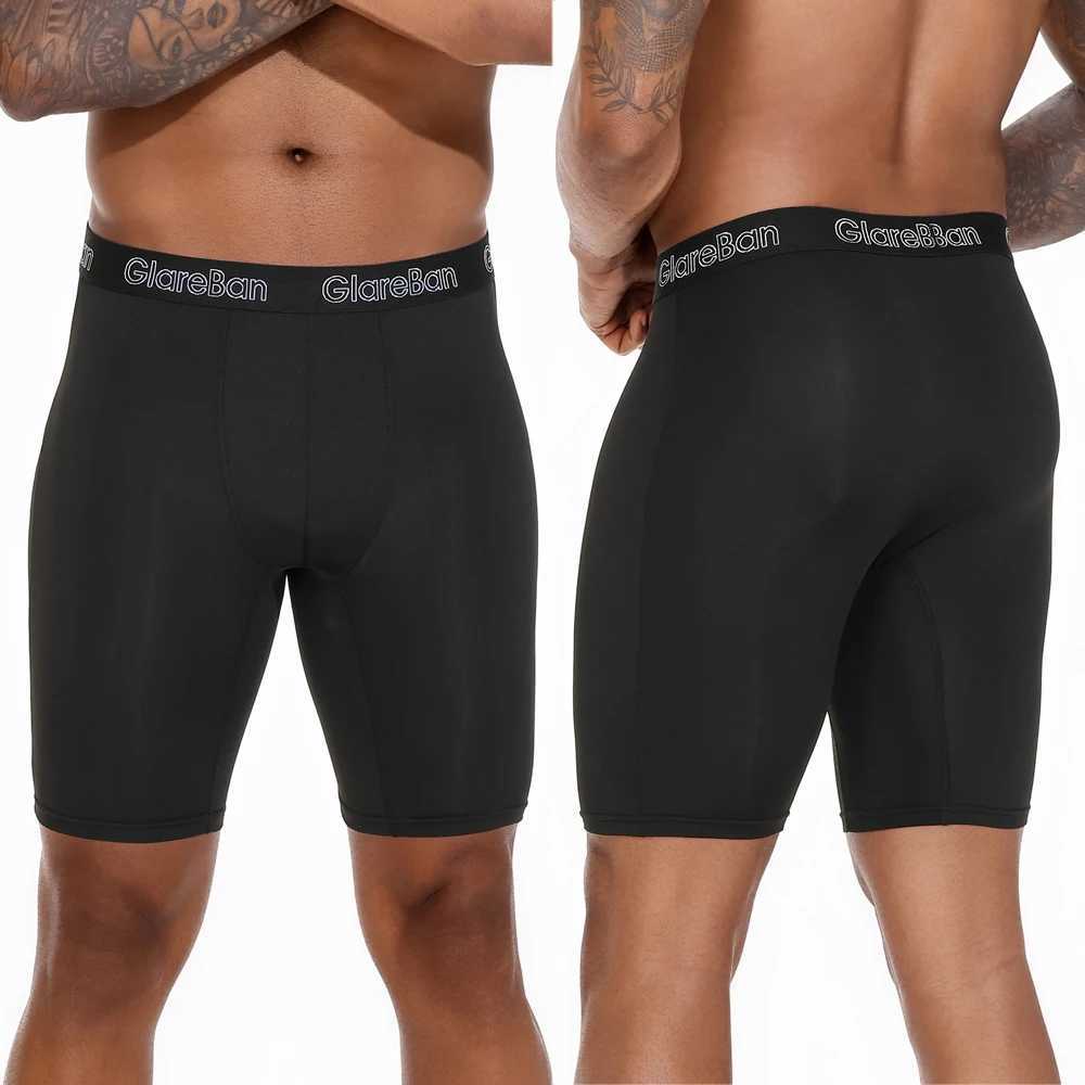 5pcs Set Long Leg Sports Quick-Dry Brand Boxer Shorts for Men Underwear Male Underpants Briefs Boxer Shorts Slips Soft Panties W250819