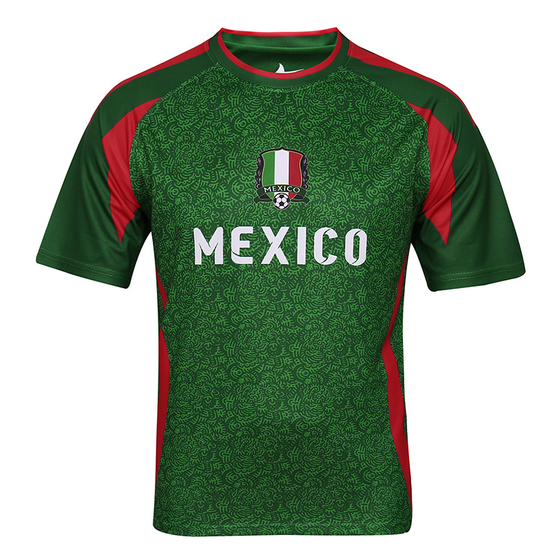 Scotland America Peru Mexico fans jerseys breathability