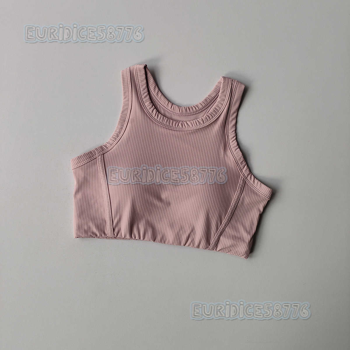New High-strength Shockproof Sports Bra Ribbed Sports Bra Running Fitness Running Beauty Back Yoga Vest for Women H250819