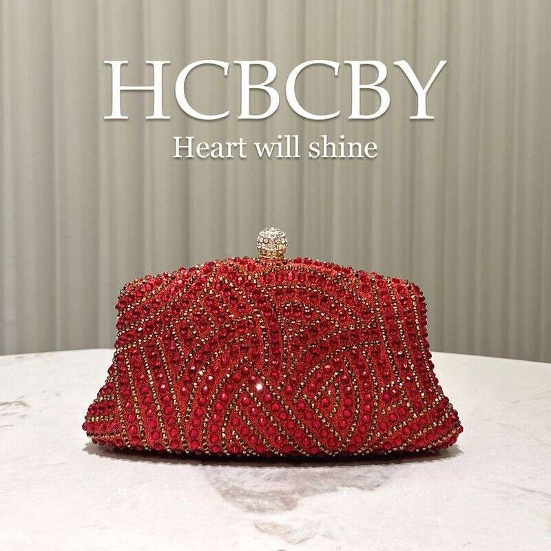 Women's Shiny Rhinestone Bag Can Be Matched With Dresses Evening Bags, Fashionable And Elegant Clutch Bags