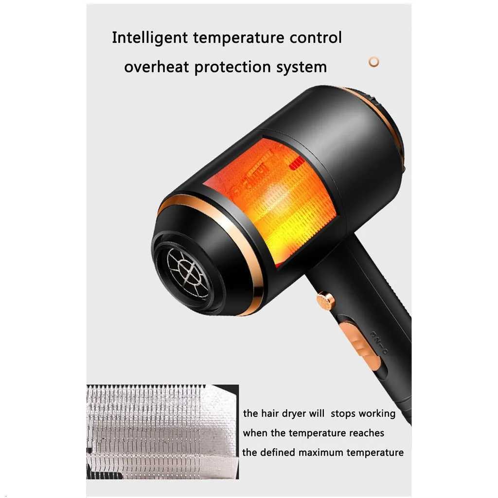 Kemei Powerful Electric Hair Dryer with Overheat Protection System New Hair Drying Machine No Hair Injury Water Ions Hair Blower W250819