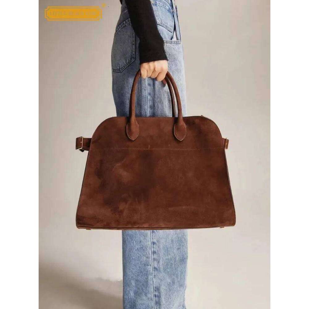 Designer Women Cow Suede Leather Totes Large Capacity Office Ladies Work Handbag Autumn New Underarm Shoulder Bag bag