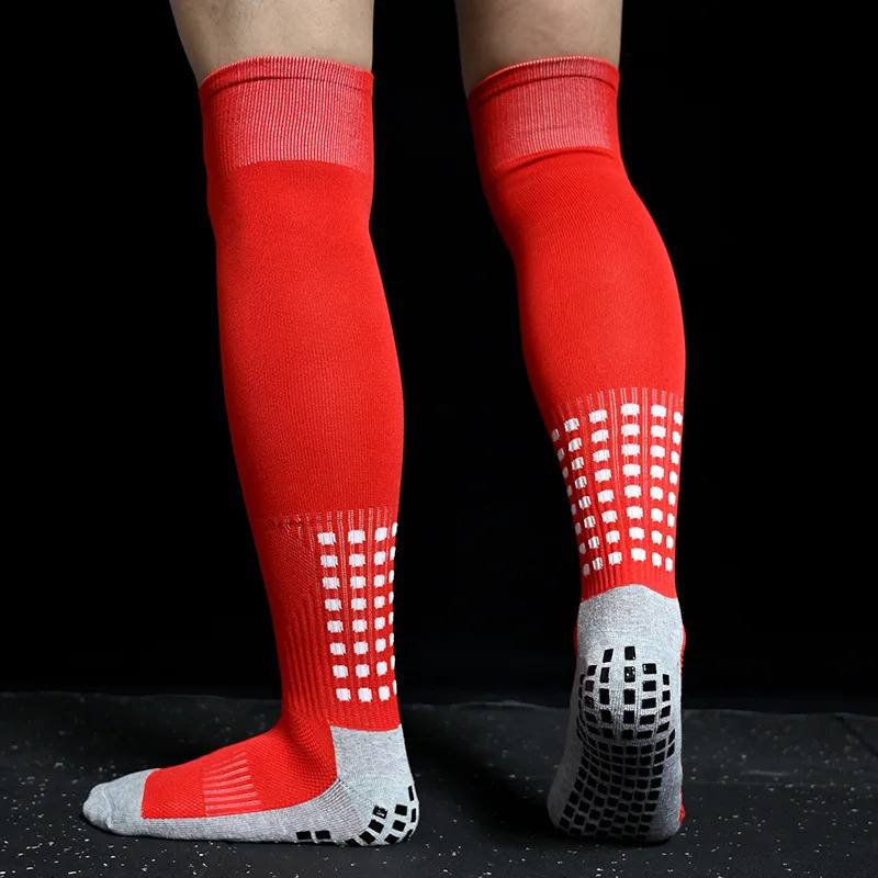 Long Football Socks Silicone Suction Cup Grip Anti Slip Soccer Sports Men Women Baseball Rugby 250815