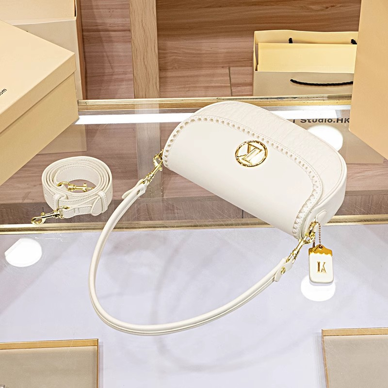 LORDLY KNACK designer bag luxury genuine leather casual flap bag versatile high-quality fashion handbag for woman