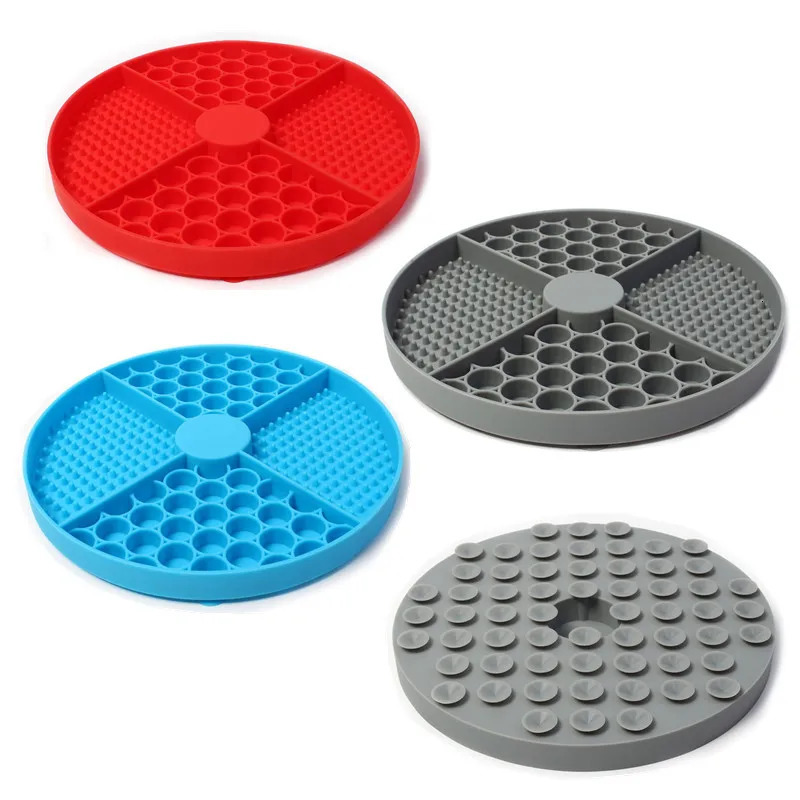 Pet Supplies Silicone Licking Mat Cat Slow Feeder With Suction Cup Slow Feeding Pad Dog Licking Pad Anxiety-relieving Utensils 250813