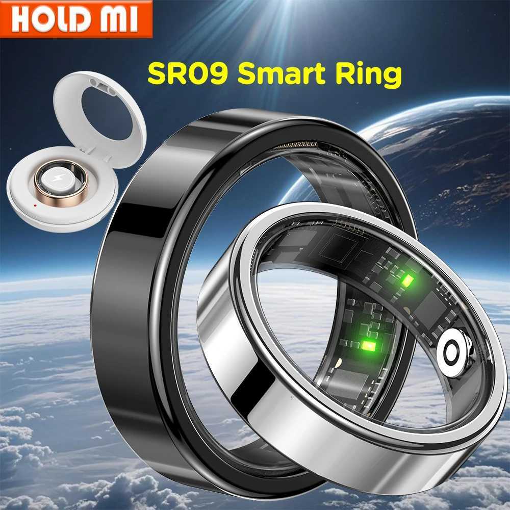 909 Smart Ring with Charging Case Gestures Brush Health Monitor Bluetooth Ring Waterproof Sport Modes Smart Ring Men Women Gifts W250819