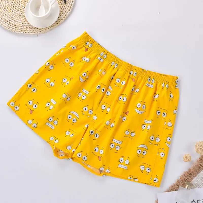 Men Underwear Boxers Shorts Cotton Sleep Underpants High Quality Brands Short Printed Loose Comfortable Homewear Mens Underpants W250819