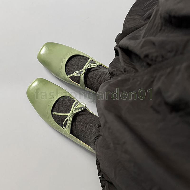 designer shoes bowknot ballet flats loafers womens spring summer fashion shallow mouth comfort soft non-slip mary jane shoes size 35-40