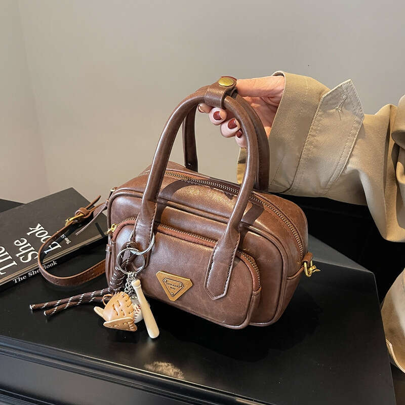 Designer bag Luxury bag Trendy Small For Women 2025 New Fashion Versatile Crossbody High-End Handbag Boston Bag