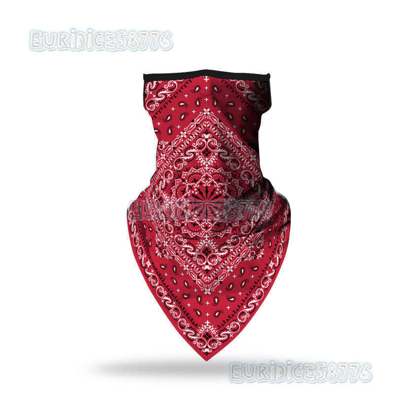 Outdoor Cycling Mesh Cooling Outdoor Cycling Insect-proof Mask Multi-functional Triangle Scarf Good Elasticity Mask H250819 I415