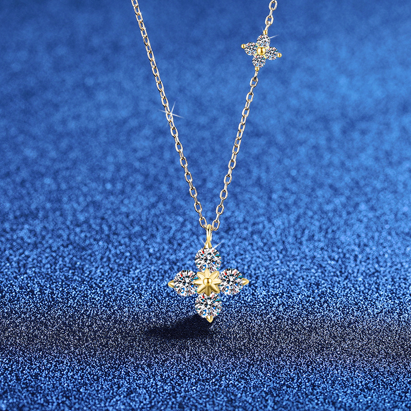 necklace, luxury designer moissanite pendant jewelry, link chain jewelry moissanite jewelry for women, 925 sterling silver moissanite necklace, zircon