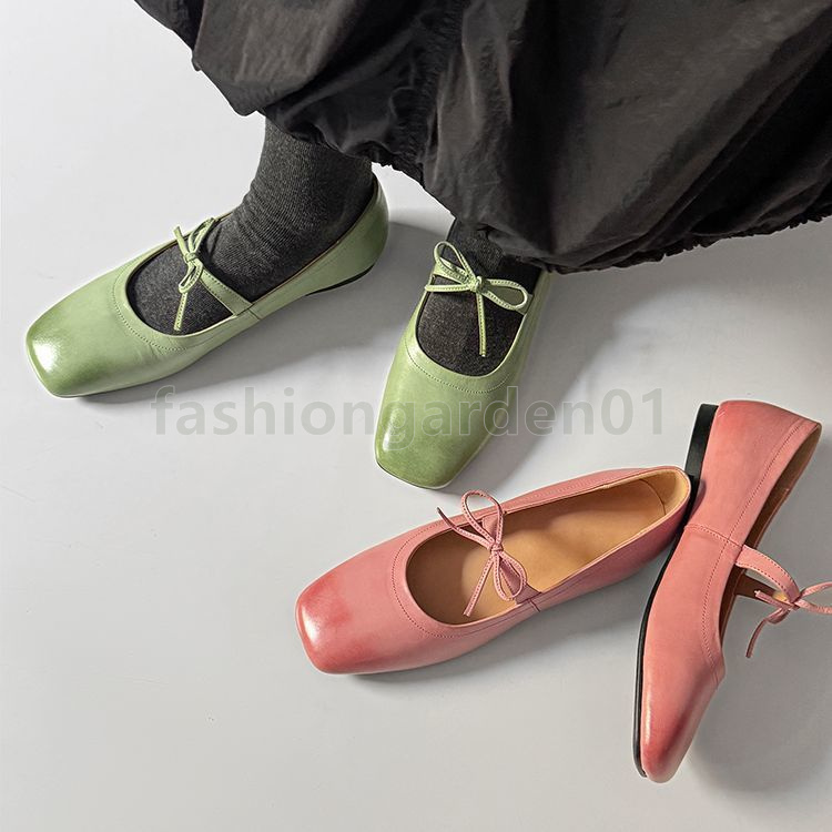 designer shoes bowknot ballet flats loafers womens spring summer fashion shallow mouth comfort soft non-slip mary jane shoes size 35-40