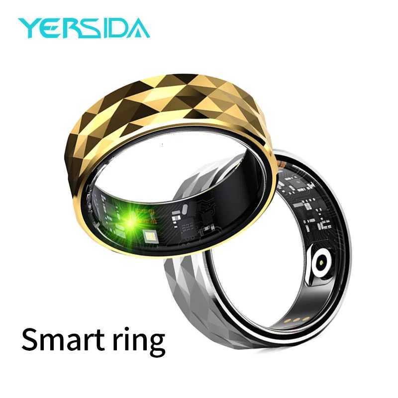 12M Smart Ring Health Sleep Heart Rate Monitoring IP68 5ATM Waterproof Step Distance Calorie Counting Multi Sport Modes W250819
