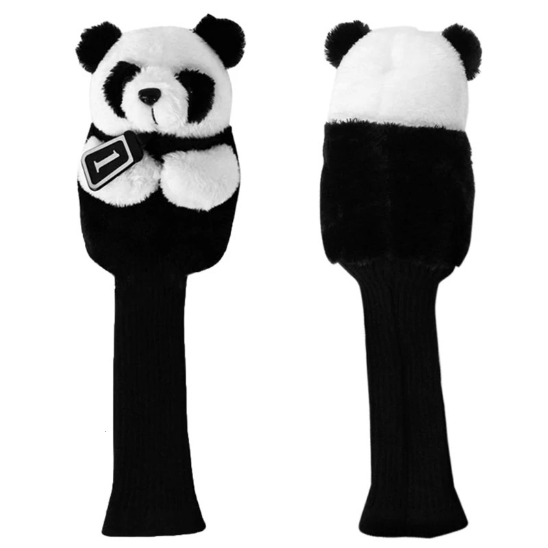 Cartoon Animal Golfing Club Head Cover Plush Golfing Driver Headcover Golfing Head Cover Golfing Club Accessories 250819