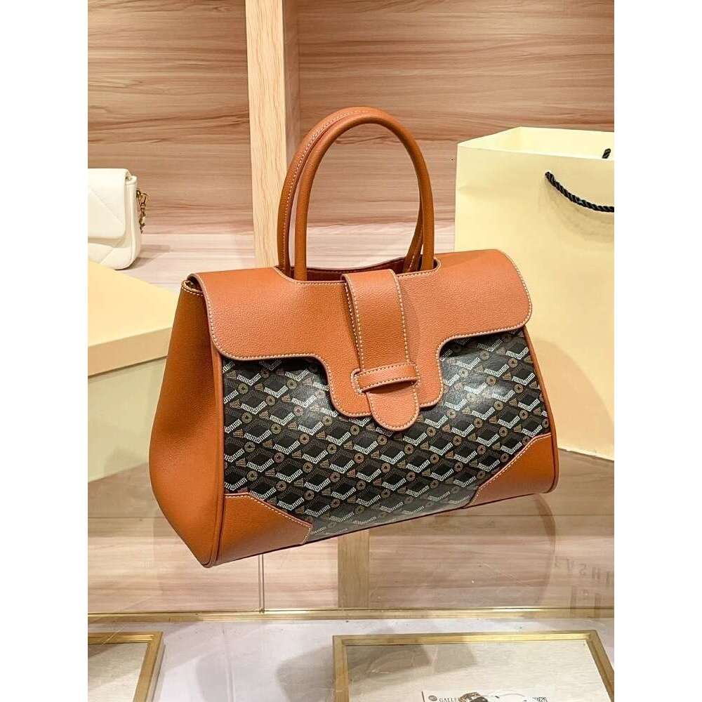 Designer Bags New fashional brand Tote Bag With Geometric Pattern And High Quality Leather single-shoulder light luxuty large capacity tote handbag
