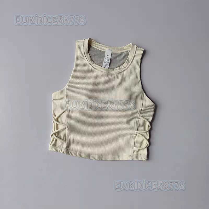 Yoga Vest Outer Wear Fitness Bra Top for Women New Summer High-intensity Sports Bra for Women Shockproof Running Gathered H250819