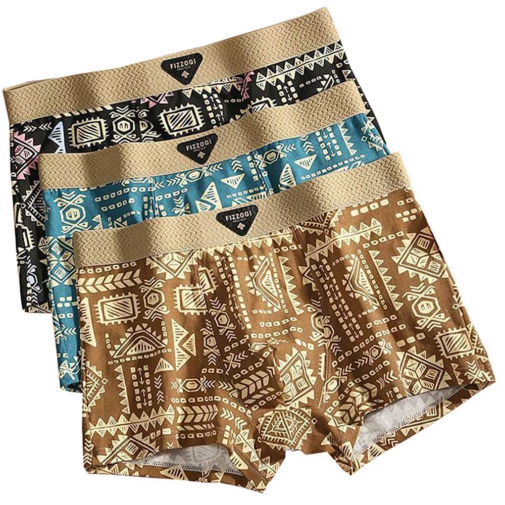 3pcs Mens Boxer Briefs Soft Breathable Stretchy Athletic Shorts with Elastic Waistband Perfect for Daily Casual Wear W250819