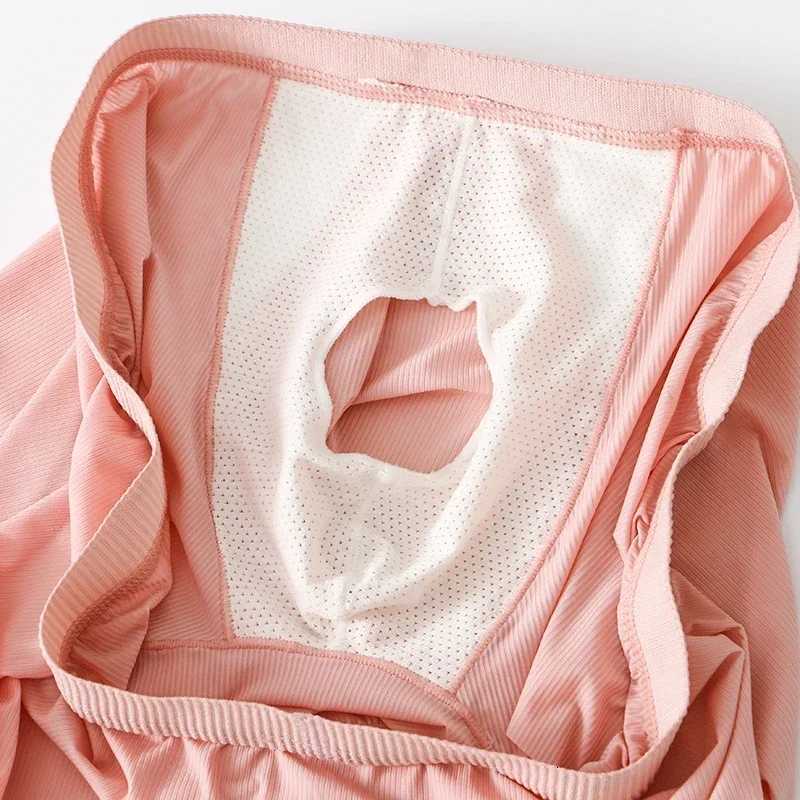 3PCS/2PCS/PCS Mens Boxer Shorts in Solid Color with Low Waist and Detachable Separated Bulge Design Ice Silk Underwear W250819