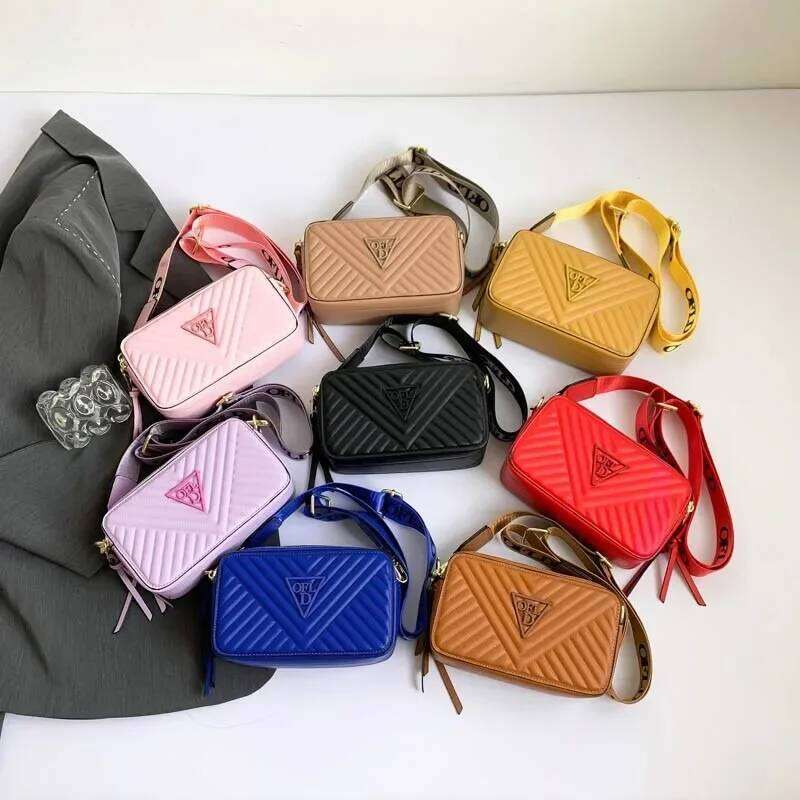 Chic Paris Fashion Leather Clutch Bag Elegant Solid Color Crossbody Tote Vintage Minimalist Handbag For Trendy Women