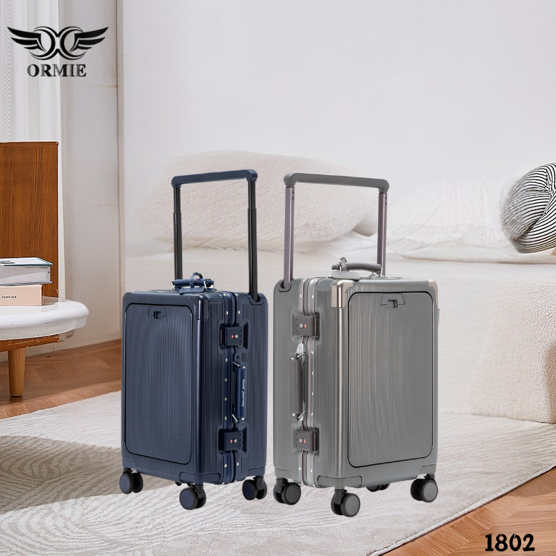 Large Capacity Cross Border Travel Suitcase - Durable Luggage With Universal Wheels & Pull Rod