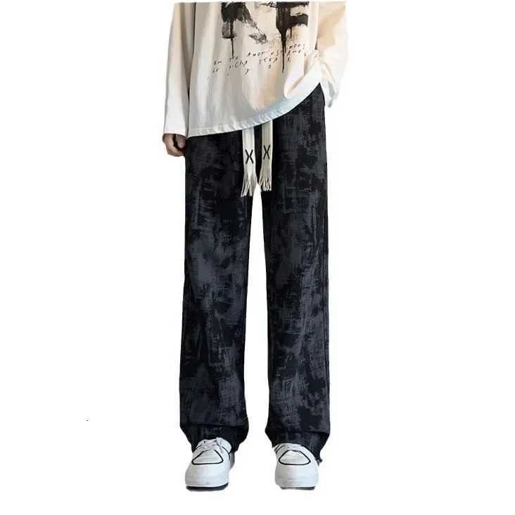 Winter Corduroy Thickened Pants Mens Loose-Fit Casual Trousers Youth Sport New Model Heavy Duty Trousers For Autumn/Winter W250819