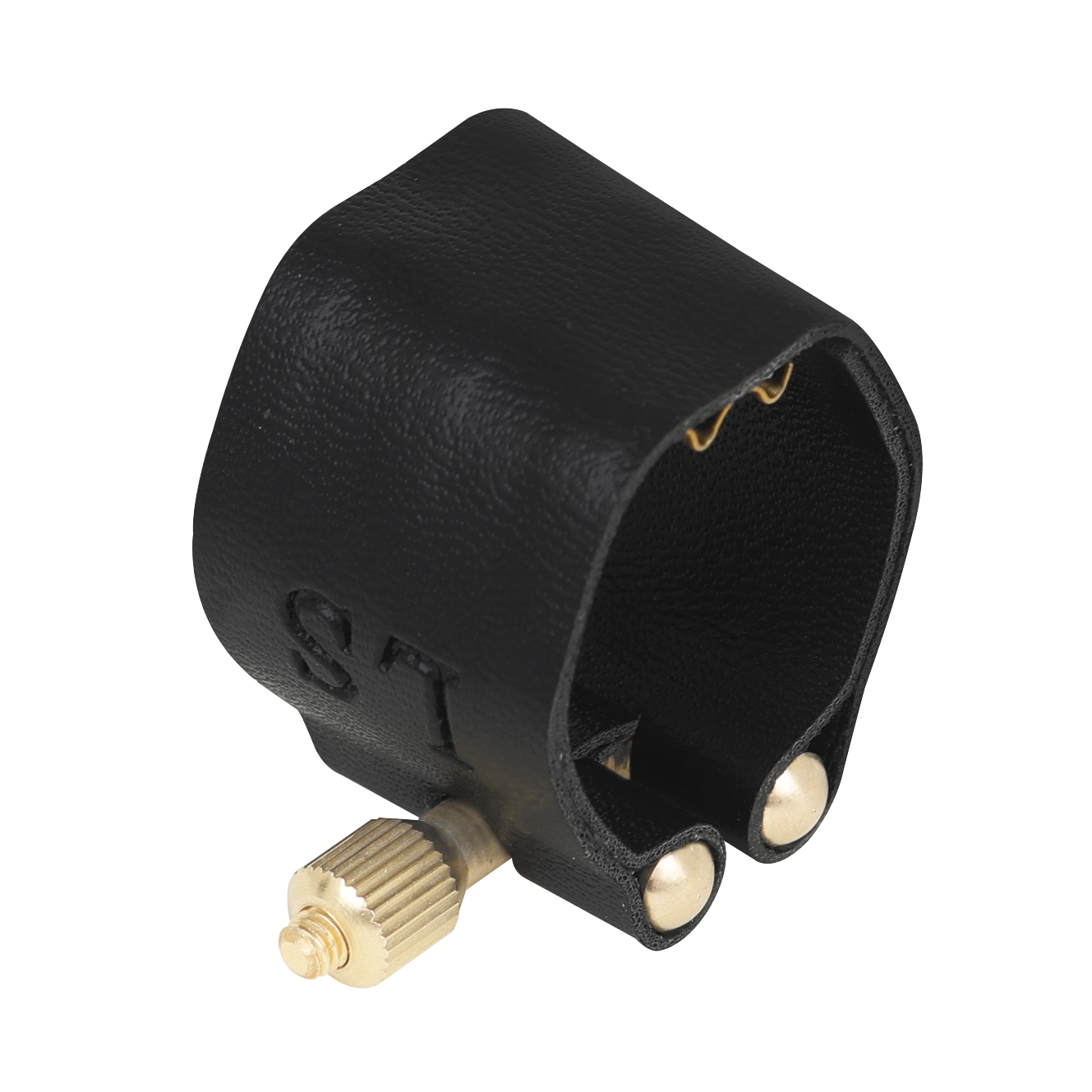 Tenor Sax Soprano Saxophone Clarinet Reeds Metallic Leather Clamps Cap Clip Parts Fastener Ligature Mouthpiece Clamp - view 9