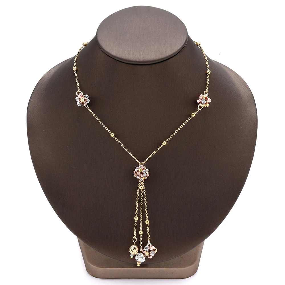 Wedding Bridal 4pcs Full Jewelry Sets For Women Party Golden Wedding Jewelry Sets Dubai Nigeria Accessories 250815