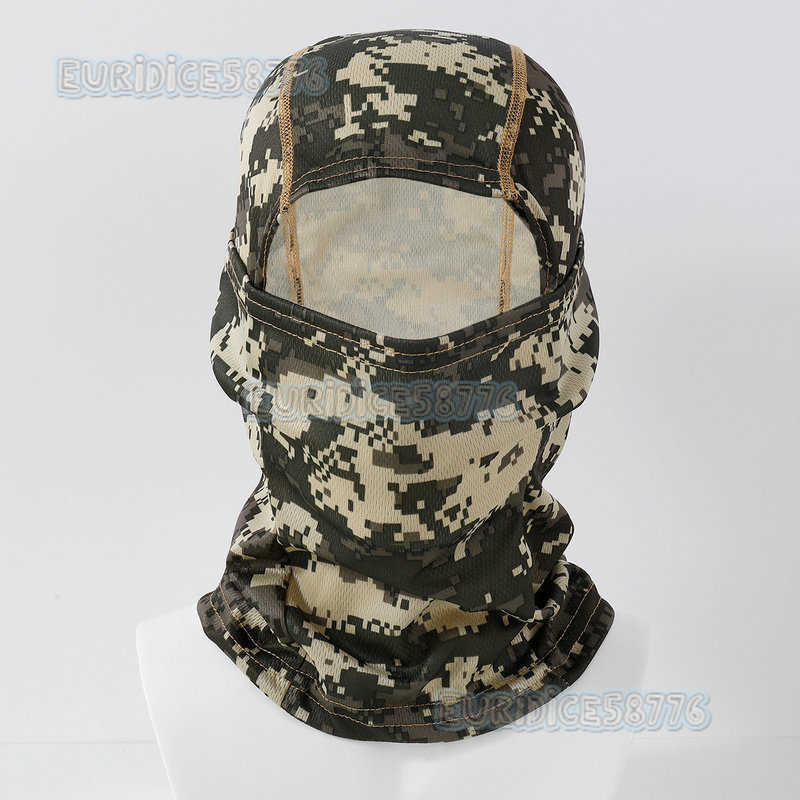 Outdoor Dustproof Sunscreen Camouflage Mask Bicycle Motorcycle Riding Headgear Tactical Camouflage Headgear H250819