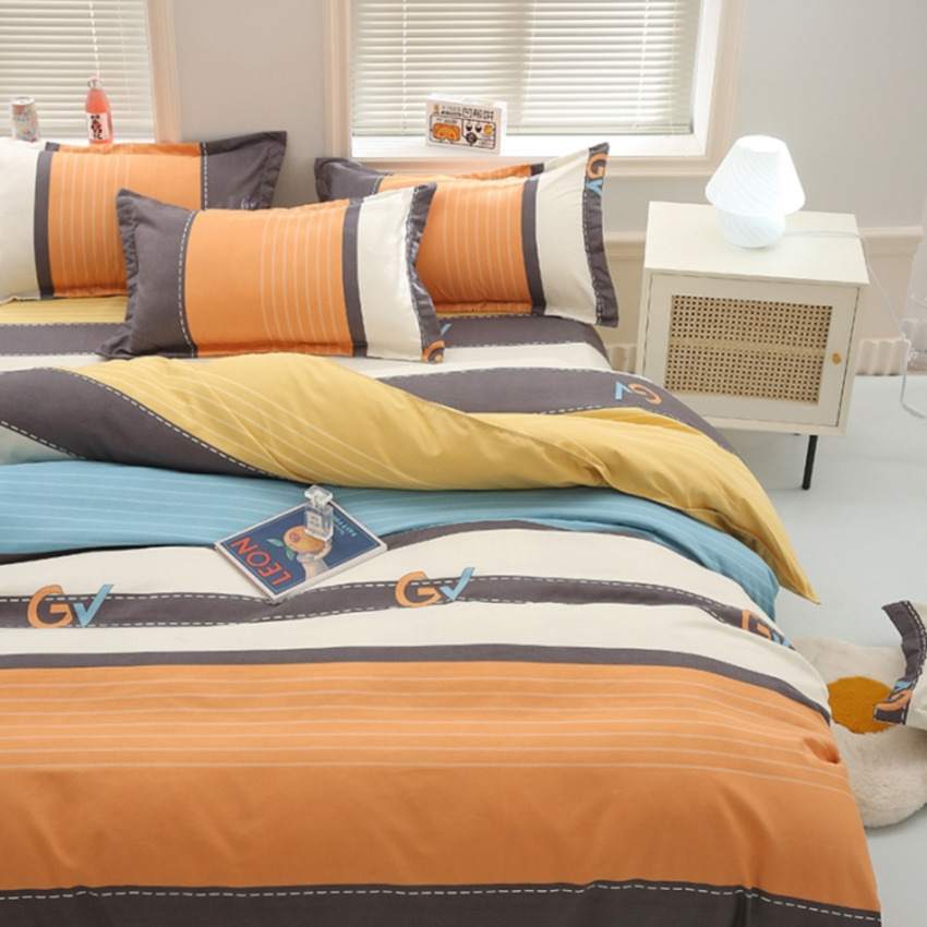 (General) Youjia Home Textiles 2025 New comfortable set Duvet Cover Brushed Printed Plant Cashmere Single Quilt Cover